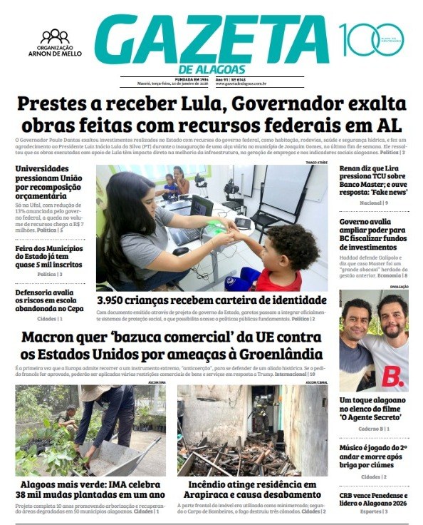 Gazeta de Alagoas - Universidades pressionam União por recomposição orçamentária